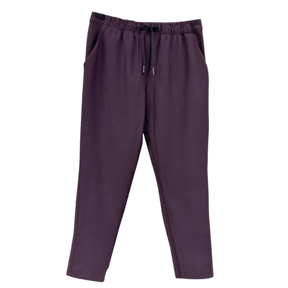 LULULEMON Aubergine Workout Pants w/Pockets, Size S